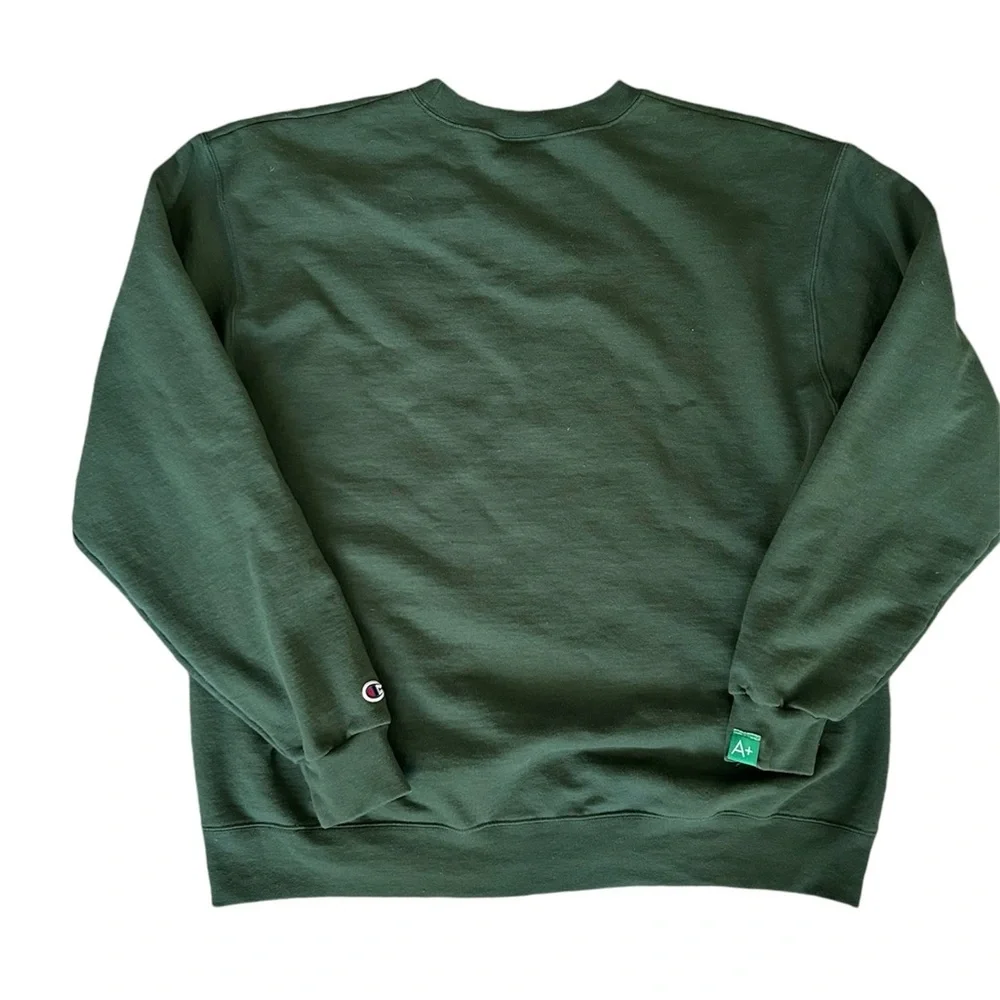 5/$25 Champion Authentic forest green NICHE crewneck sweatshirt size XL - Picture 5 of 7